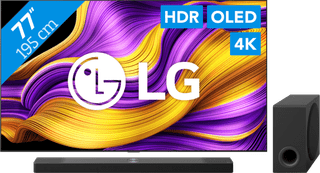 LG 77" OLED EVO G55 4K (2025) + LG DS95TR