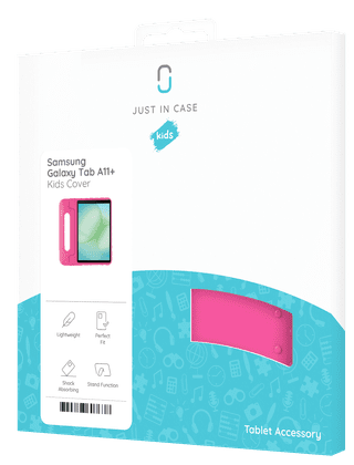 Just in Case Samsung Galaxy Tab A11 Plus Kids Cover Roze