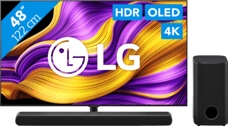LG 48 inches OLED evo G56 4K (2025) + LG DS77TY