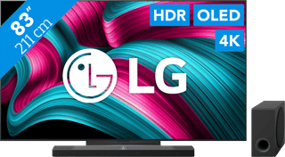 LG 83 inches OLED evo C54 4K (2025) + LG DS95TR