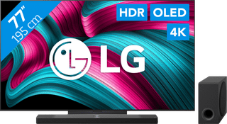 LG 77" OLED EVO C54 4K (2025) + LG DS95TR