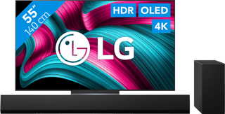 LG 55" OLED EVO C54 4K (2025) + LG DSG10TY