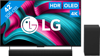 LG 42 inches OLED evo C54 4K (2025) + LG DS40T
