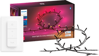 Philips Hue Festavia Light Strip - 40m - 500 LEDs + Philips Hue Dimmer