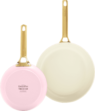GreenPan Padova Reserve 20 + 26 cm koekenpannenset Blush Pink
