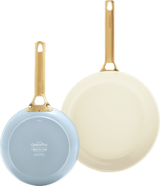 GreenPan Padova Reserve 20cm + 26cm Frying Pan Set Light Blue