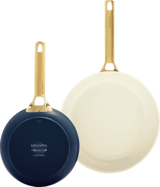GreenPan Padova Reserve 20cm + 26cm Frying Pan Set Oxford Blue