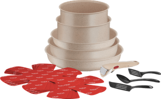 Tefal Delight ON Pannenset 17-delig