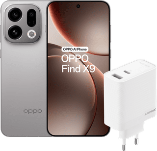 OPPO Find X9 512 Go Gris 5G + OPPO SuperVOOC Chargeur 80 W