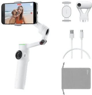 Insta360 Flow 2 Pro AI Tracker Bundel Summit White