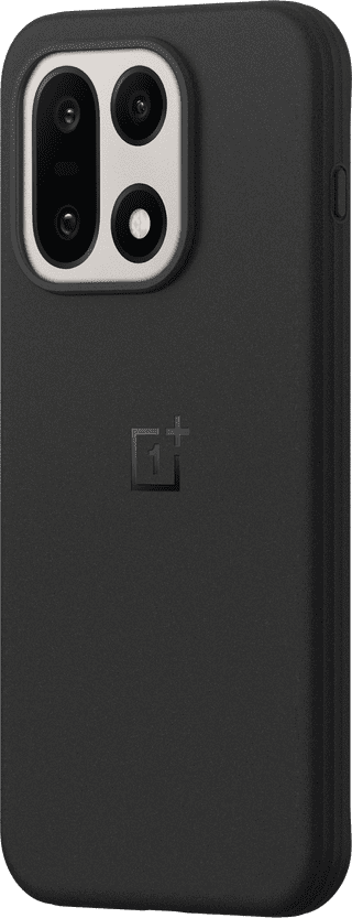OnePlus 15 Sandstone Back Cover met Magneet Zwart