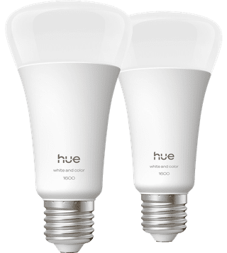 Philips Hue A67 White and Color 1600lm E27 Duo Pack