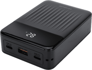 BlueBuilt Power Bank 20,000mAh with Fast Charging Black