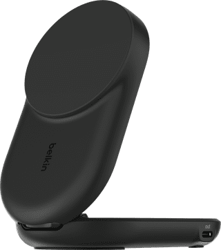 Belkin UltraCharge 2-in-1 MagSafe Wireless Charger with Stand Qi2 25W Black