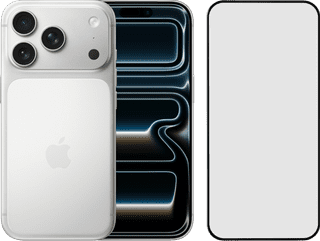 Apple iPhone 17 Pro 1TB Silver + BlueBuilt Screen Protector Glass