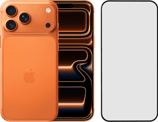 Apple iPhone 17 Pro Max 256GB Orange + BlueBuilt Screen Protector Glass