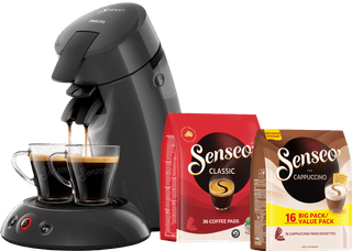 Philips Senseo Original HD6553/50 + Dosettes de Café