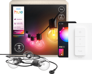 Philips Hue Festavia Globe Guirlande Lumineuse - 7 Mètres + Variateur