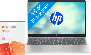 HP Pavilion SE 15-fd0956nb AZERTY + Microsoft 365 Personnel NL 1 an