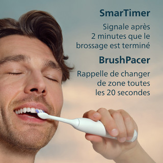 Philips Sonicare 6100 Series HX7400/01 Blanc