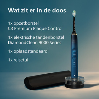 Philips Sonicare DiamondClean 9000 HX9911/88 blauw Aquamarine