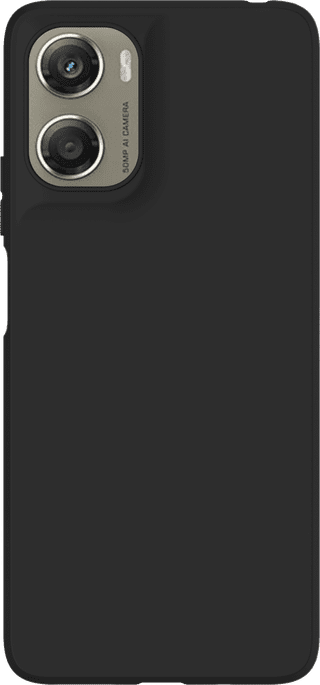 Just in Case Soft Design Motorola Moto G06 Back Cover Noir