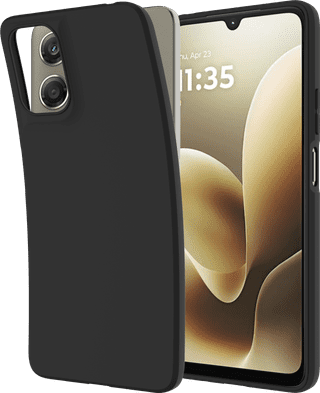 Just in Case Soft Design Motorola Moto G06 Back Cover Noir