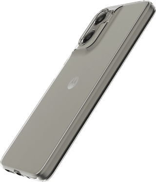 Just in Case Soft Design Motorola Moto G06 Back Cover Transparent