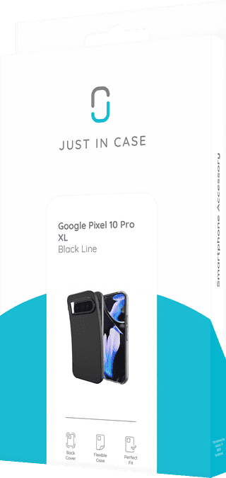 Just in Case Soft Design Google Pixel 10 Pro XL Back Cover Noir