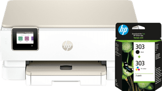 HP Envy Photo 7230 All-in-One Printer + 1 set extra cartridges