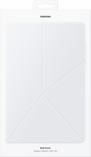 Samsung Galaxy Tab A11 Plus Book Case Blanc