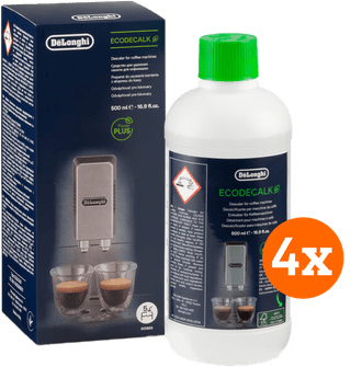 De'Longhi EcoDecalk Descaler 4 x 500ml