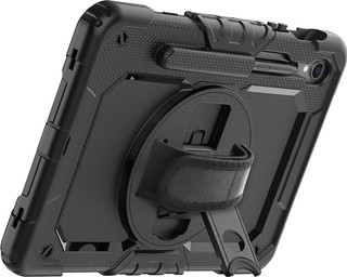 Just in Case Samsung Galaxy Tab S10 FE Plus Shockproof Étui Noir