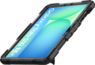 Just in Case Samsung Galaxy Tab S10 FE Plus Shockproof Étui Noir