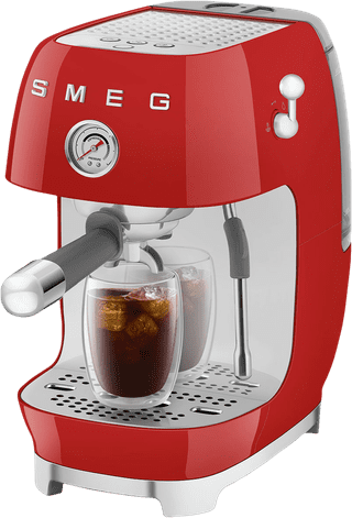 SMEG ECF03RDEU Rood