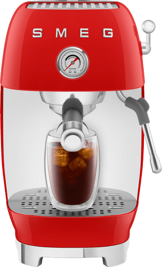 SMEG ECF03RDEU Rood