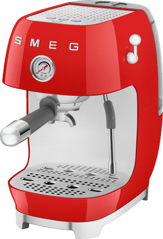 SMEG ECF03RDEU Rood