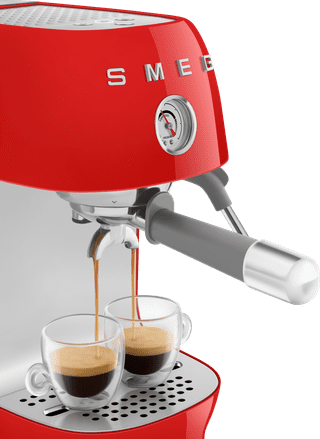 SMEG ECF03RDEU Rood