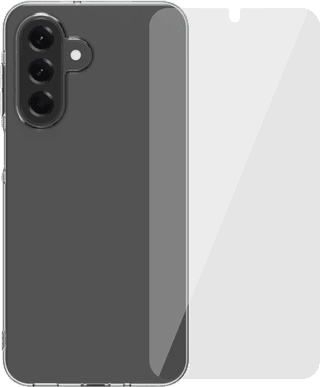 BlueBuilt Samsung Galaxy A17 4G/5G Back Cover Transparent + Screen Protector Glass