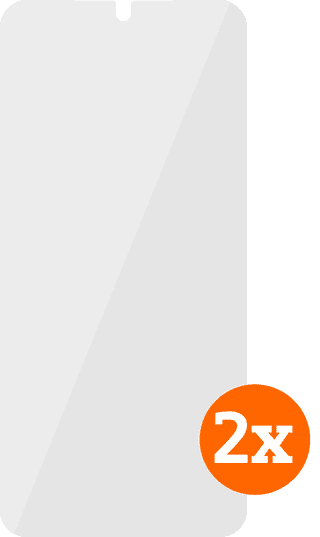 BlueBuilt Samsung Galaxy A17 Screenprotector Glas Duo Pack