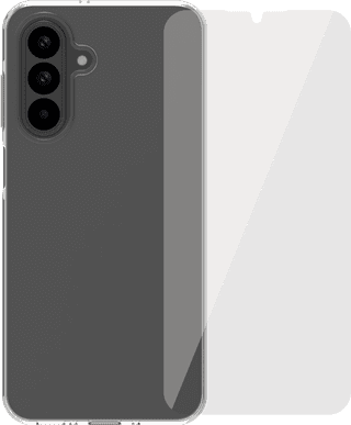 BlueBuilt Samsung Galaxy A26 Back Cover Transparent + Protège-écran Verre