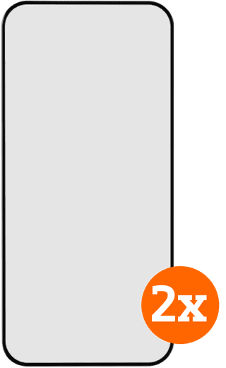 BlueBuilt Apple iPhone 17 Pro Max Screenprotector Glas Duo Pack