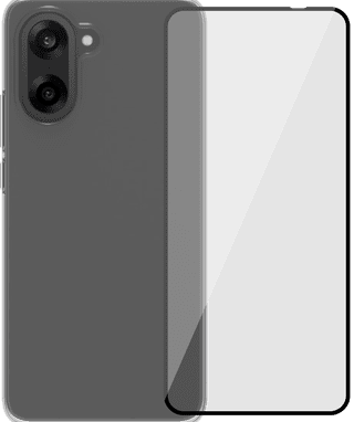 BlueBuilt OnePlus Nord CE 5 Back Cover Transparent + Protège-écran Verre