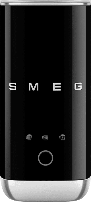 SMEG MFF02BLEU Zwart