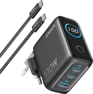 Anker Chargeur 3 Ports USB 100 W Power Delivery 3.1 Noir