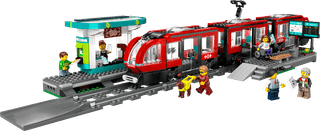 LEGO City - Le Tramway et la Station du Centre-ville 60423