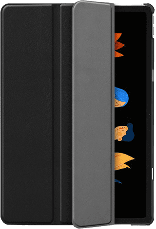 Just in Case Lenovo Idea Tab Plus Tri-Fold Book Case Noir