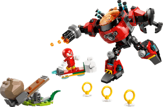 LEGO Sonic the Hedgehog Knuckles vs. Dr. Eggman Egg Crusher mecha 77005