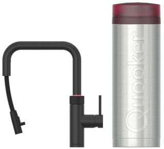 Quooker PRO3 & Quooker Flex Square Zwart