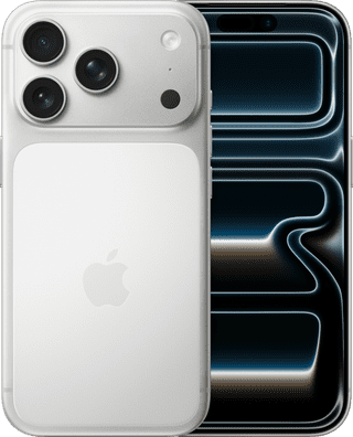 Refurbished iPhone 17 Pro 256GB Zilver (Zo goed als nieuw)